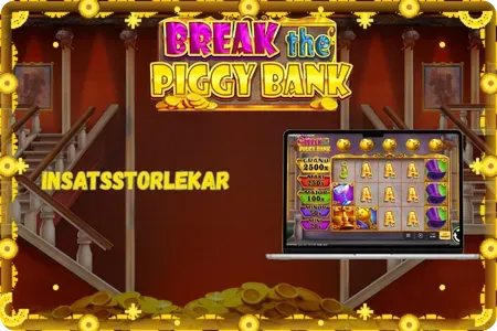 Insatsstorlekar i Break the Piggy Bank slot