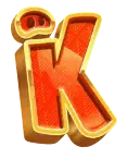 Mellan betalande K symbol i Break the Piggy Bank slot