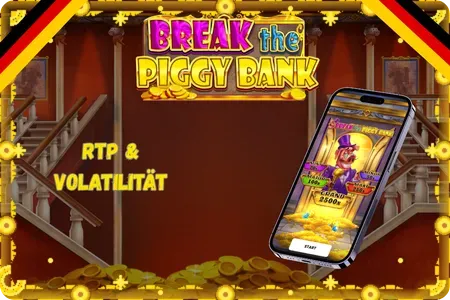 RTP & Volatilität im Break the Piggy Bank Slot