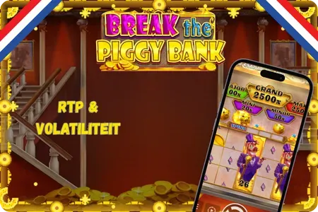 RTP & volatiliteit in Break the Piggy Bank slot